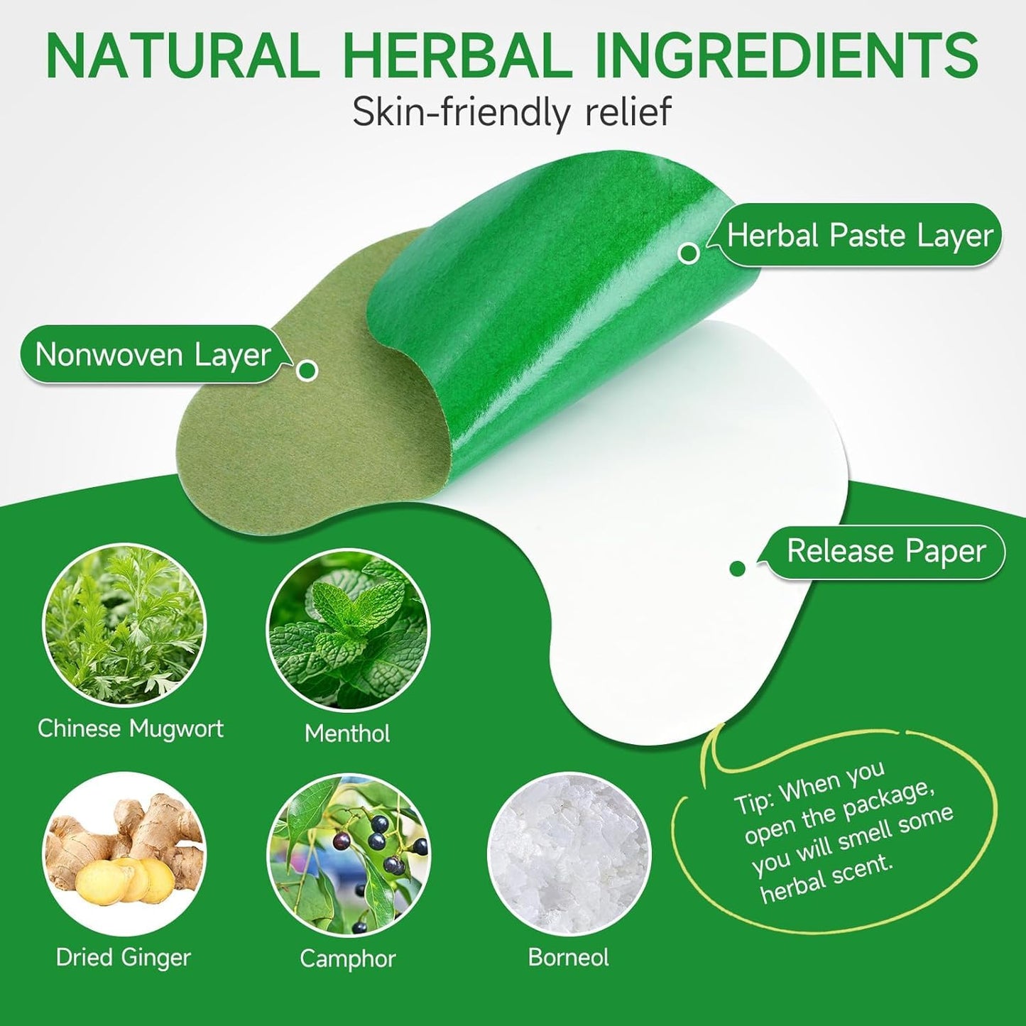 Pain Relief Herbal Knee Patches (Pack of 10,20,30)